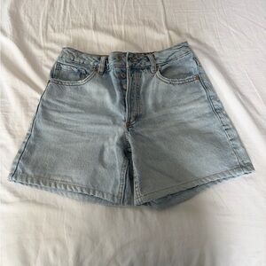 Dynamite Light Blue Jean Shorts